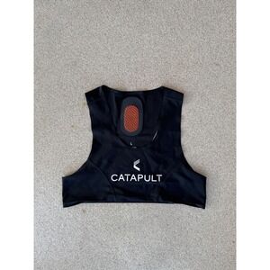 Catapult GPS Tracking Mens Large Vest - Black Performance Sports Training Wear